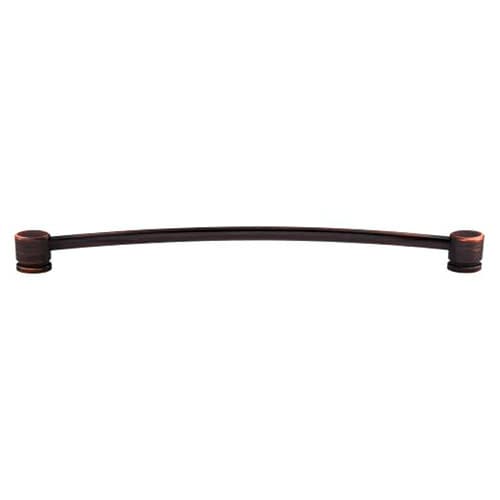 12" Sanctuary Oval Thin Pull, Tuscan Bronze