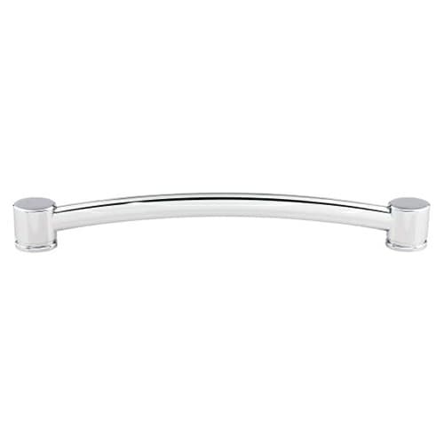 12" Oval Thin Appliance Pull, Polished Chrome