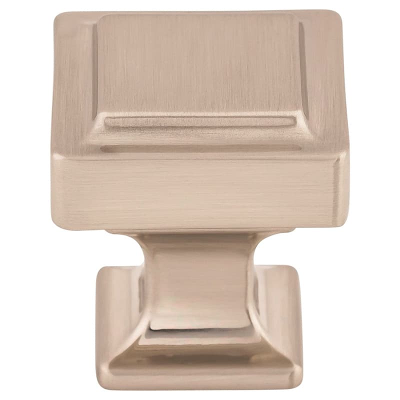 1-1/8" Transcend Ascendra Knob, Brushed Satin Nickel