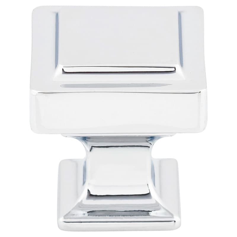 1-1/8" Transcend Ascendra Knob, Polished Chrome