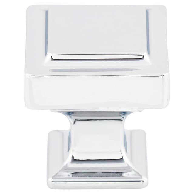 1-1/8" Transcend Ascendra Knob, Polished Chrome