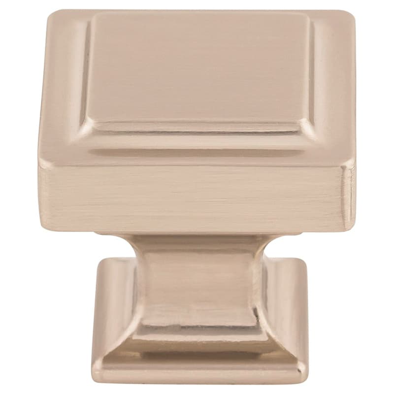 1-1/4" Transcend Ascendra Knob, Brushed Satin Nickel