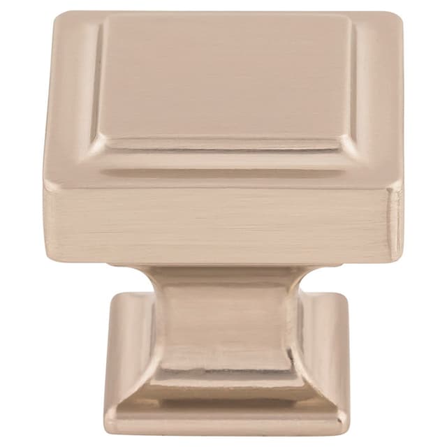 1-1/4" Transcend Ascendra Knob, Brushed Satin Nickel