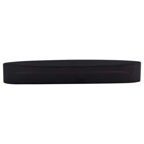 5" Sanctuary Oval Long Slot Pull, Flat Black