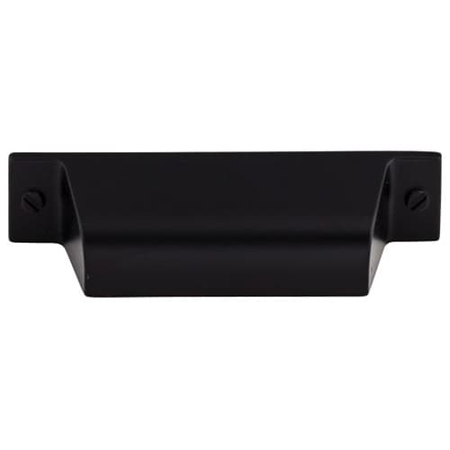 2-3/4" Barrington Channing Cup Pull, Flat Black