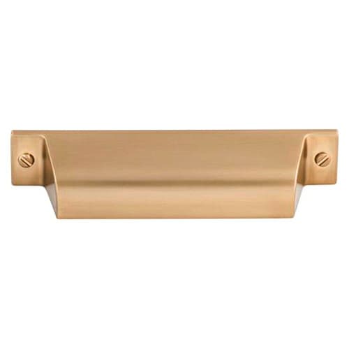 3-3/4" Barrington Channing Cup Pull, Honey Bronze