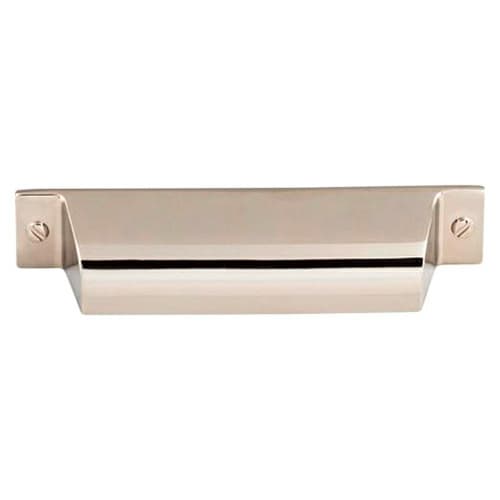 3-3/4" Barrington Channing Cup Pull, Polished Nickel