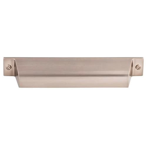 5" Barrington Channing Cup Pull, Brushed Satin Nickel