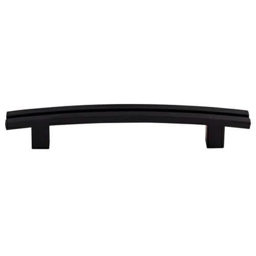 5" Sanctuary Inset Rail Pull, Flat Black