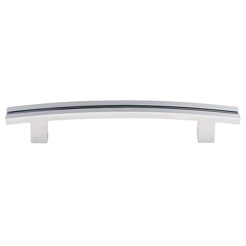 5" Sanctuary Inset Rail Pull, Polished Chrome