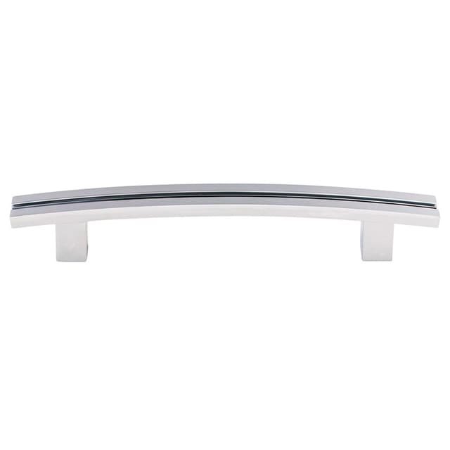 5" Sanctuary Inset Rail Pull, Polished Chrome