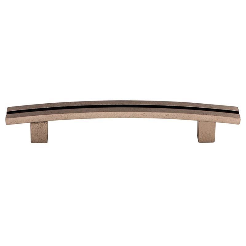 5" Sanctuary Inset Rail Pull, Pewter Antique