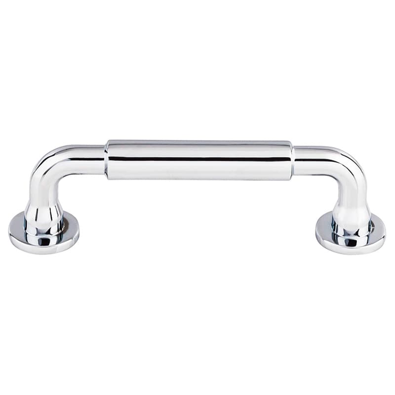 3-3/4" Serene Lily Pull, Polished Chrome