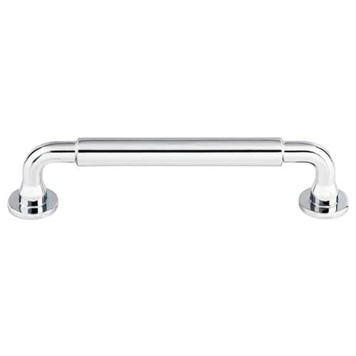 5-1/16" Serene Lily Pull, Polished Chrome