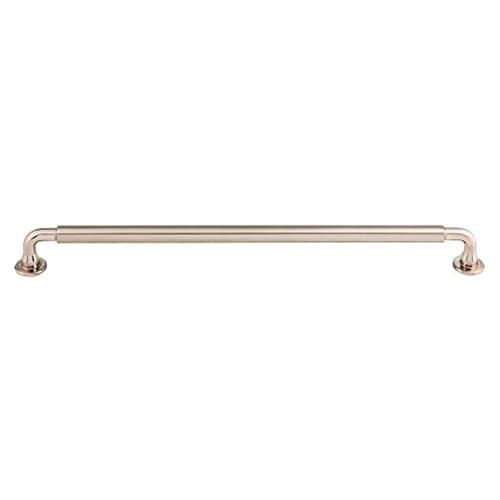 12" Serene Lily Pull, Brushed Satin Nickel