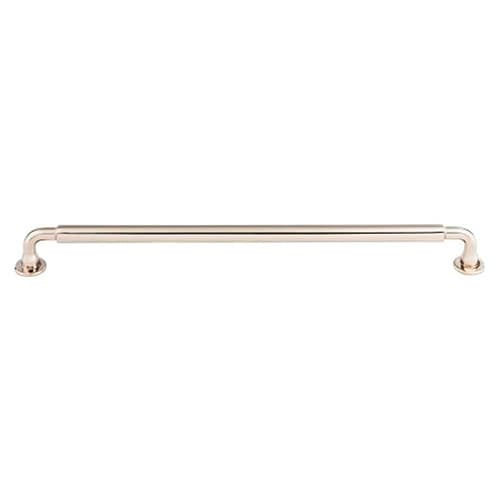 12" Serene Lily Pull, Polished Nickel