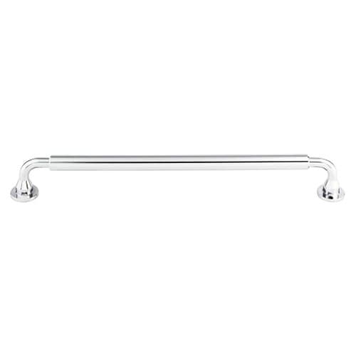 12" Serene Lily Appliance Pull, Polished Chrome