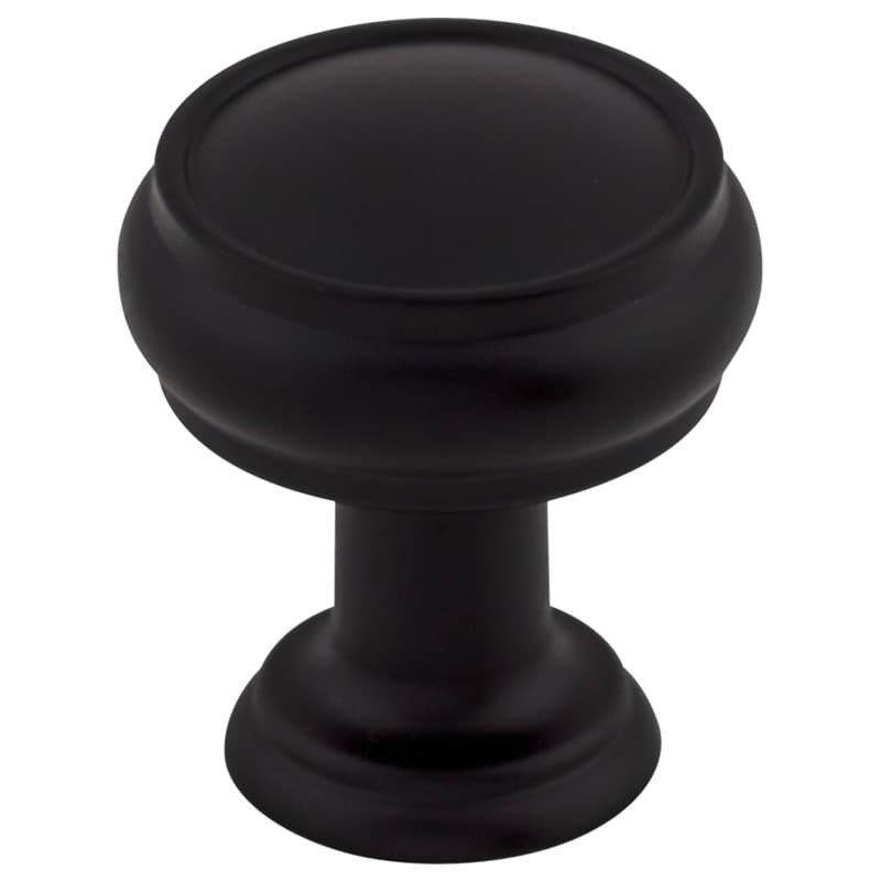 1" Serene Eden Small Knob, Flat Black