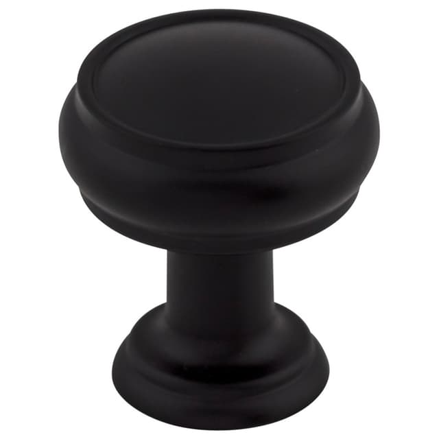 1" Serene Eden Small Knob, Flat Black