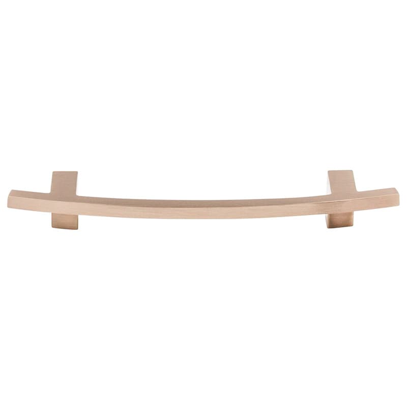 5" Sanctuary Slanted Pull, Brushed Satin Nickel