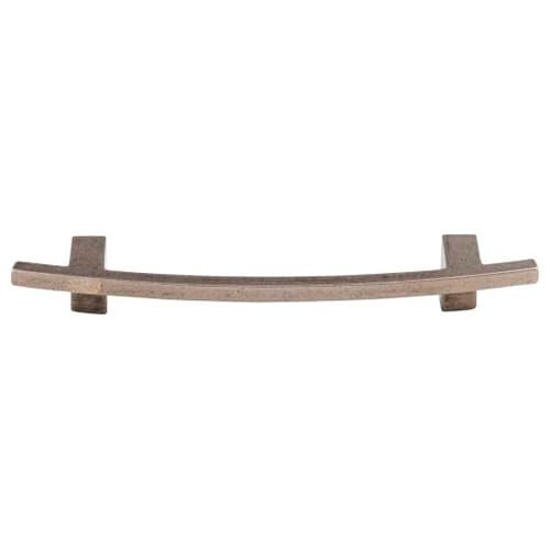 5" Sanctuary Slanted Pull, Pewter Antique