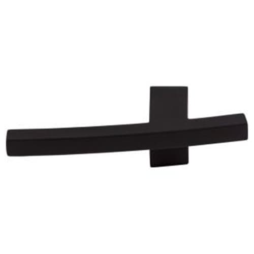 3" Sanctuary Slanted B Knob, Flat Black
