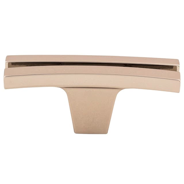 2-5/8" Sanctuary Flared Knob, Polished Nickel