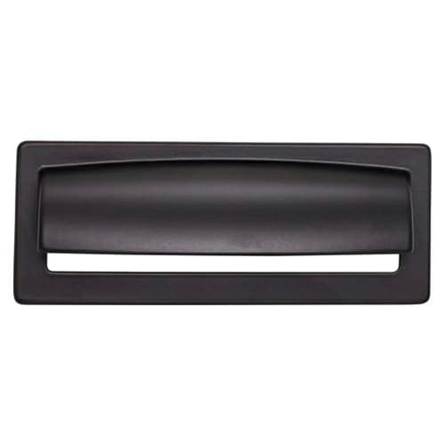 3-3/4" Lynwood Hollin Cup Pull, Flat Black