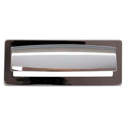 3-3/4" Lynwood Hollin Cup Pull, Polished Chrome