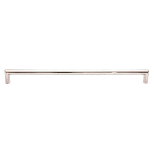 12" Lynwood Kinney Bar Pull, Polished Nickel