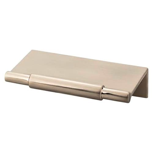 2" Lynwood Crestview Tab Pull, Brushed Satin Nickel