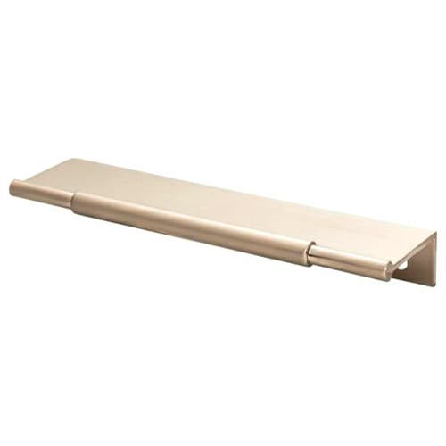 5" Lynwood Crestview Tab Pull, Brushed Satin Nickel