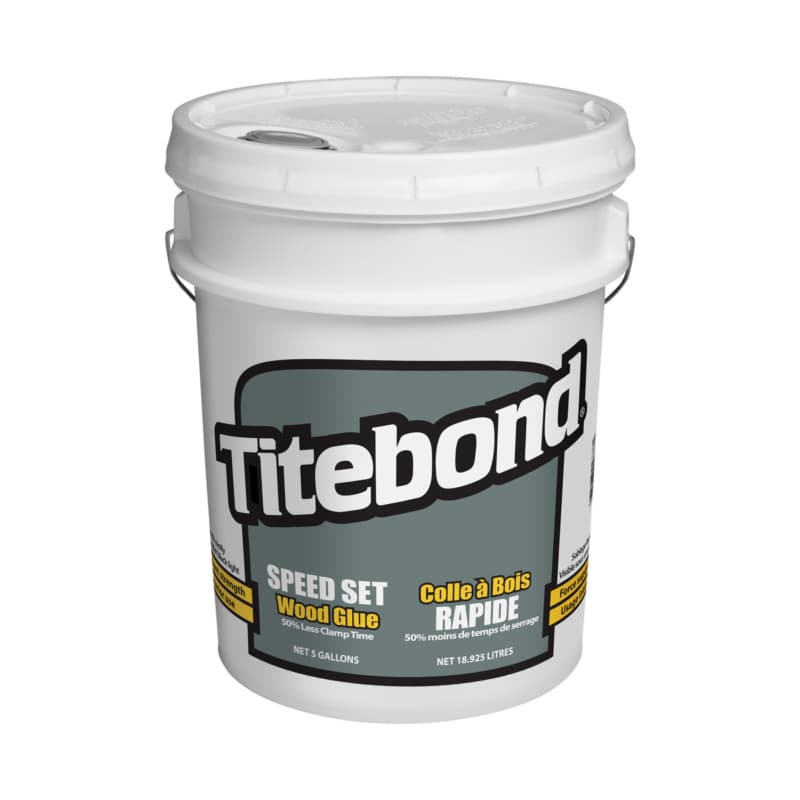 Titebond® Speed Set Wood Glue, White, 5 Gallon Pail