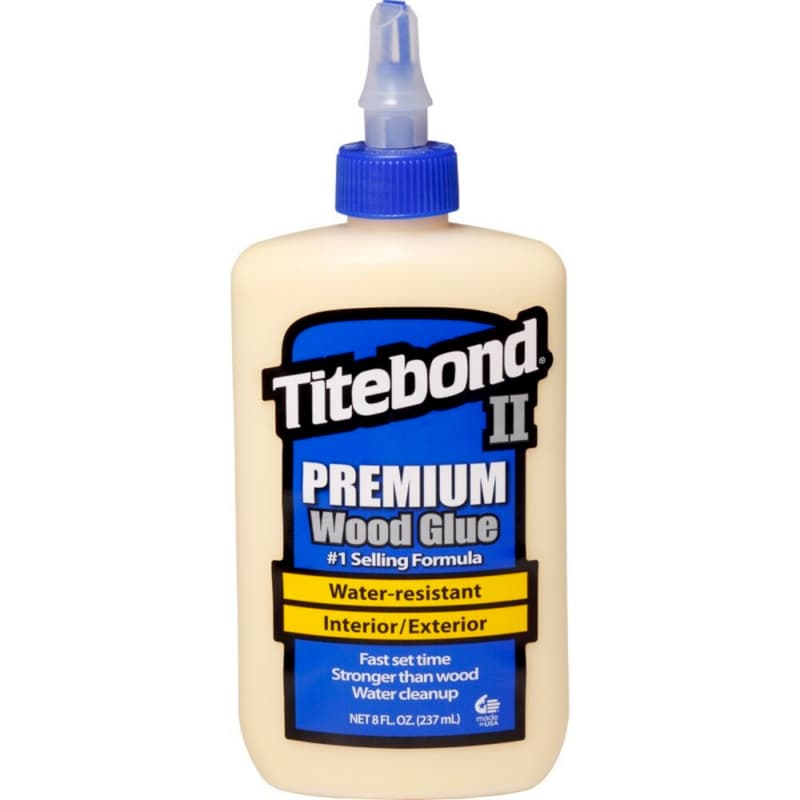 Titebond® II Premium Wood Glue, Honey Cream, 8 oz Bottle