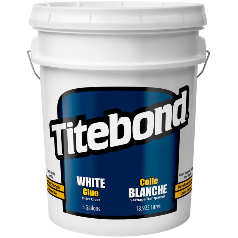 Titebond® Wood Glue, White, 5 Gallon Pail