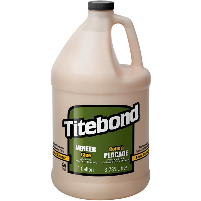 Titebond® Cold Press Veneer Wood Glue, Tan, 1 Gallon Jug