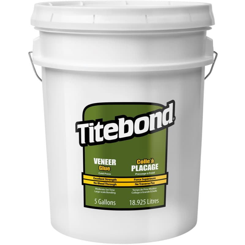 Titebond® Cold Press Veneer Wood Glue, Tan, 5 Gallon Pail
