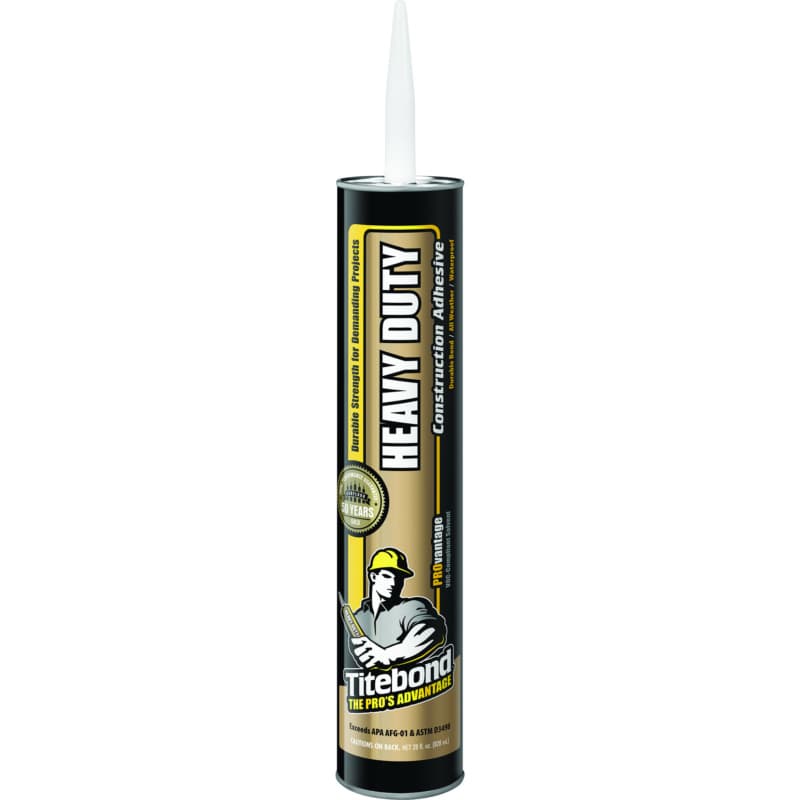 Titebond VOC Heavy-Duty Construction Adhesive, Brown, 10 oz Cartridge