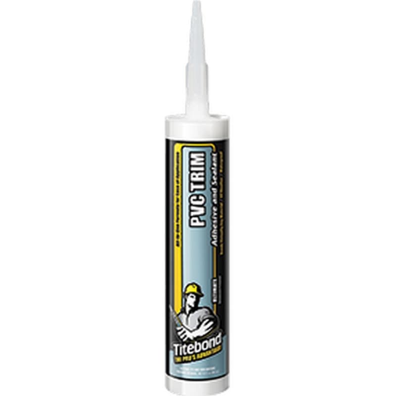Titebond PVC Trim Adhesive/Sealant, 9.5 oz Cartridge
