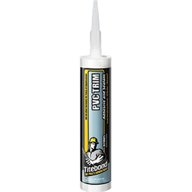 Titebond PVC Trim Adhesive/Sealant, 9.5 oz Cartridge