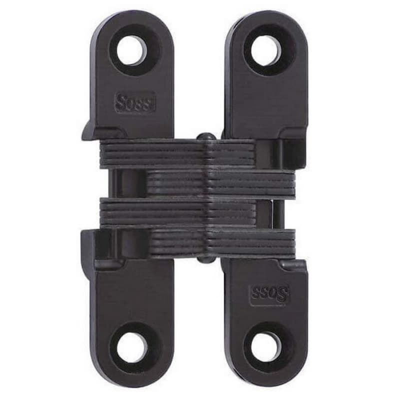 3/4" 204 Invisible 180° Opening Hinge, Black E-Coat