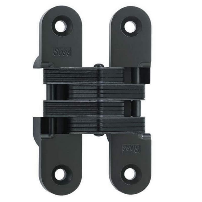 216 Invisible 180° Opening Hinge, Black E-Coat