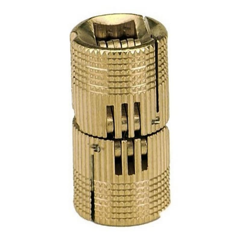 7/16" Invisible Barrel 180° Opening Hinge, Solid Brass