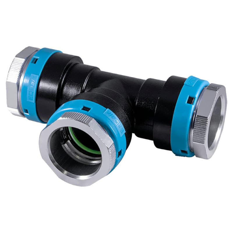 63mm Equal Tee for Compressed Air