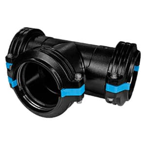 110mm Equal Tee for Compressed Air