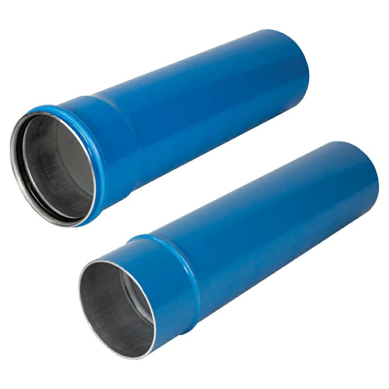 110mm x 19' Pipe for Compressed Air, Blue