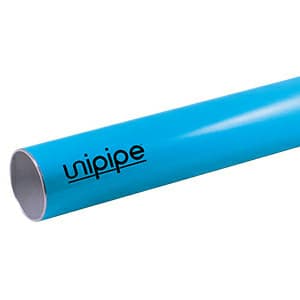 25mm x 19' Pipe for Compressed Air, Blue
