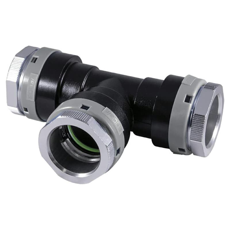 50mm Equal Tee for Vacuum