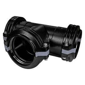 Tee Fittings, Equal, For Vacuum, Unipipe