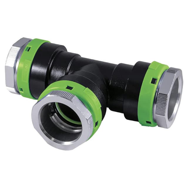 Tee Branch Line Fitting, Equal, for Nitrogen/Inert Gase, Unipipe